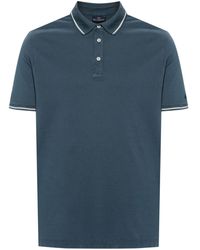 Paul & Shark - Logo-patch Cotton Polo Shirt - Lyst