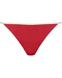 Eres - Pat Contrast-Trimmed Bikini Bottoms - Lyst