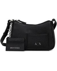ARMANI EXCHANGE - Zip-Up Cross Body Bag - Lyst