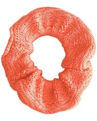 Paramidonna - Textured Scrunchie - Lyst