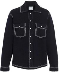 Barrie - Contrast-Stitch Pocket Shirt Jacket - Lyst