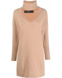 FEDERICA TOSI - Roll-neck Detail Knit Jumper - Lyst