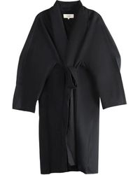 Atelier New York - Tie-Waist Coat - Lyst