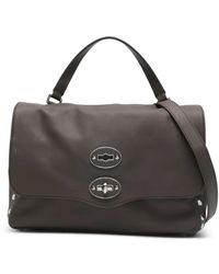Zanellato - Sac À Main Postina À Détails De Clous Et Cadenas - Lyst
