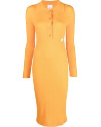 Patou - Robe-Polo En Maille - Lyst