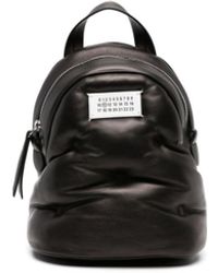 Maison Margiela Glam Slam Small Quilted Backpack in Black for Men | Lyst