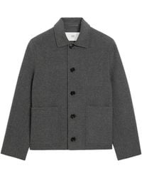 Ami Paris - Wool Buttoned Jacket - Lyst