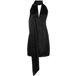 Givenchy - Floral Silk Halterneck Dress - Lyst
