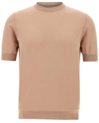 FILIPPO DE LAURENTIIS - T-Shirt aus Baumwolle - Lyst