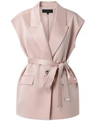 Pinko - Chaleco con cinturón - Lyst