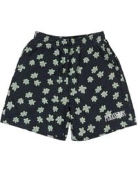 Pleasures - Short En Crêpe À Fleurs - Lyst