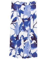 Betty Barclay - Floral-Print Pleated Midi Skirt - Lyst