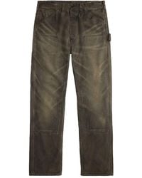RRL - Pantalones De Algodón Con Cierre De Botón - Lyst