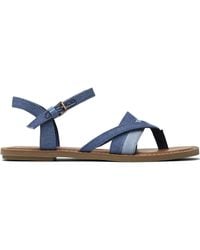 TOMS - Lexie Denim Mix" Sandals - Lyst