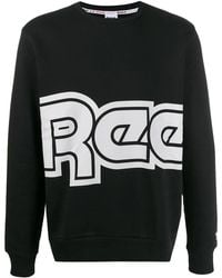 Reebok - Retro Logo Print Sweatshirt - Lyst
