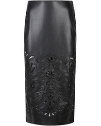 ERMANNO FIRENZE - Rok Met Uitgesneden Details - Lyst