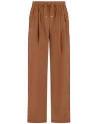 Herno - Drawstring-Waist Trousers - Lyst