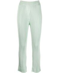 Jil Sander - Pantalon droit à design plissé - Lyst