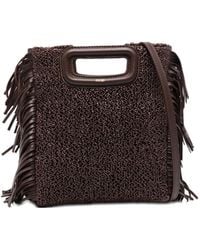 Maje - M Fringe Top-Handle Tote Bag - Lyst