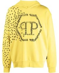 Philipp Plein - Katoenen Hoodie - Lyst