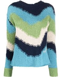 Marni - Patterned Intarsia-knit Jumper - Lyst