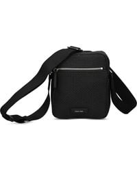 Calvin Klein - Logo-Patch Shoulder Bag - Lyst