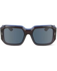 Calvin Klein - Lunettes De Soleil À Monture Oversize - Lyst