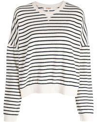 YMC - Almost Grown Stripe-pattern Sweatshirt - Lyst
