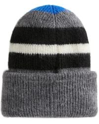 Woolrich - Gestreepte Muts - Lyst