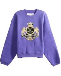 ERL - Trui Met Wapenschild-Patchwork - Lyst