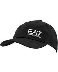 EA7 - Logo-Print Baseball Cap - Lyst