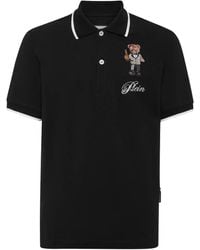 Philipp Plein - Polo À Logo Teddy Bear Brodé - Lyst
