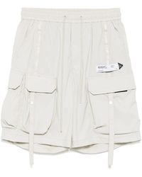 Musium Div. - Cargo-Shorts Mit Logo-Patch - Lyst