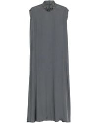 Fabiana Filippi - Embellished High-Neck Dress - Lyst