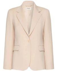 Weekend by Maxmara - Wkdlamine Single-Breasted Peaked-Lapel Jacket - Lyst
