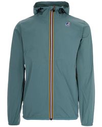 K-Way - Kapuzenjacke Mit Reißverschluss - Lyst