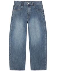 DUNST - Jean Relaxed Curved À Jambes Larges - Lyst