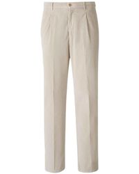 Marco Pescarolo - Corduroy Regular-Fit Tailored Trousers - Lyst