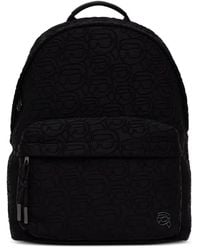 KARL LAGERFELD - Ikonik-Monogram Backpack - Lyst