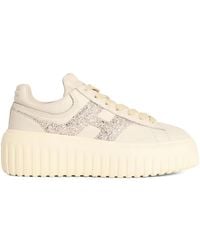 Hogan - H Stripes Sneakers im Glitter-Look - Lyst