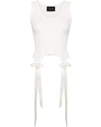 Simone Rocha - Easy Bow Tails タンクトップ - Lyst