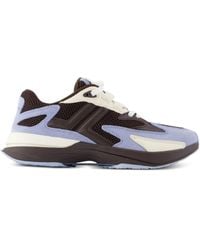 Lanvin - Jla Mesh-Panel Suede Sneakers - Lyst