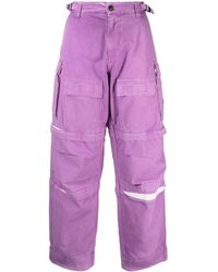DARKPARK - Cargohose Mit Streifendetail - Lyst