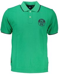 North Sails - Logo-Print Polo Shirt - Lyst