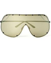 Rick Owens - Oversized Shield Sunglasses - Lyst