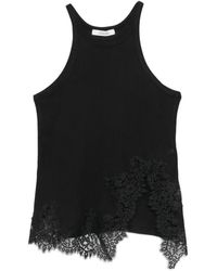 Dorothee Schumacher - Haut À Détails En Dentelle - Lyst