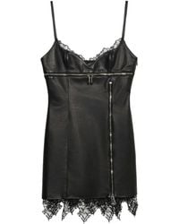 Blumarine - レーストリム レザードレス - Lyst