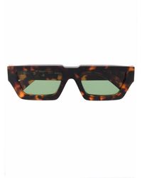 Off-White c/o Virgil Abloh - Manchester Rectangular-frame Sunglasses - Lyst