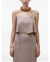 Alysi - Striped-Pattern Top - Lyst