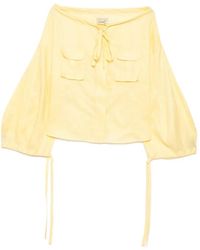Bambah - Linen Balloon Shirt - Lyst